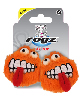 Rogz Catnip Fluffy Grinz Orange