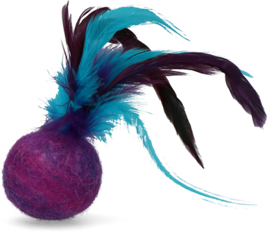 Wooly Luxury Feather Dream Ball Purple