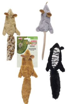 Skinneeezz Jumbo Forest Animal met Catnip