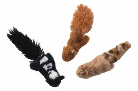 Skinneeezz Forest Animals met Catnip