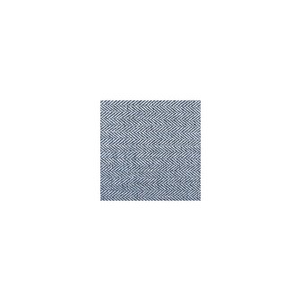 Flamingo Mand Denie Blauw-Wit met Kussen 50 x 35 x 16.5 cm