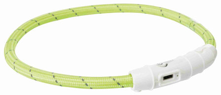 Flash Lichtring USB L-XL 65 cm Groen