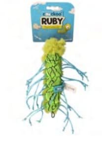 EBI Coockoo Ruby - Pluche diertje met 24 pootjes 17x4x4