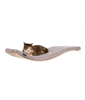 Cosy and Dozy - Chill DeLuxe Cat Shelf - Maple + Soft Cappuccino