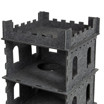 Candian Cat - Felty Fort - Kattenburcht Vilt - 55 x 55 x 108