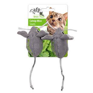 Green Rush Catnip Mice (2 pack)