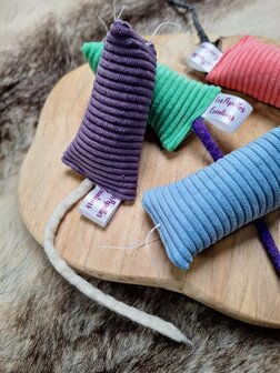 Gus - Kleine Muis - Les Pepettes Cr&eacute;ations - Diverse Kleuren - 10 x 5 x 5 cm