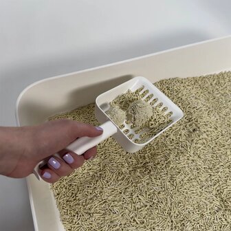 HOOPO - Tofu Kattenbakvulling - Doos van 4 x 7 Liter