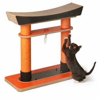 Canadian Cat Krabmeubel Torii - Oranje - 65 x 28 x 68 cm