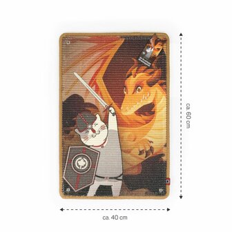 Canadian Cat Krabmat Sir-Scratch-a-lot - 60 x 40 cm