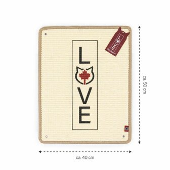 Canadian Cat Krabmat Love - Beige - 50x40cm
