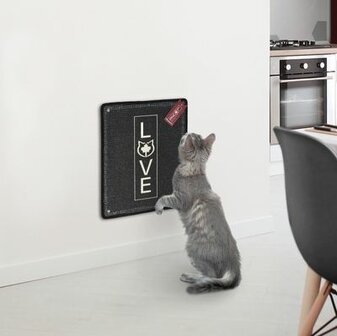 Canadian Cat Krabmat Love - Anthraciet 50x40cm