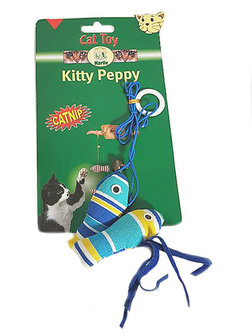 Karlie Kitty Peppy speelmuizen aan elastiek