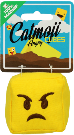 Emoji Cat Cube Angry met Madnip