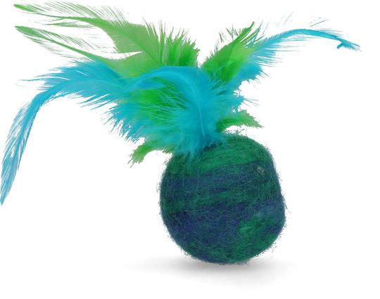 Wooly Luxury Feather Dream Ball Green