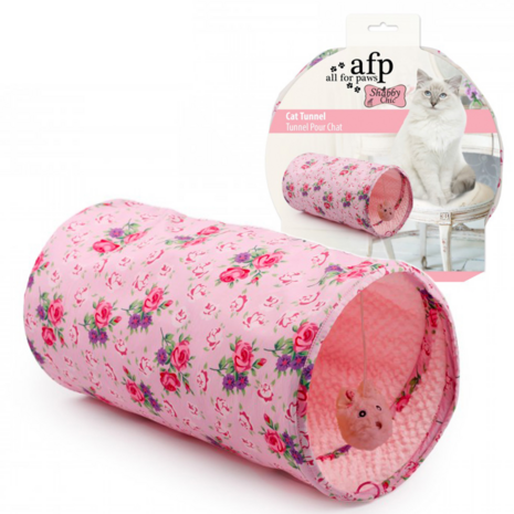 AFP Shabby Chic Summer Time Speeltunnel Roze 50 cm
