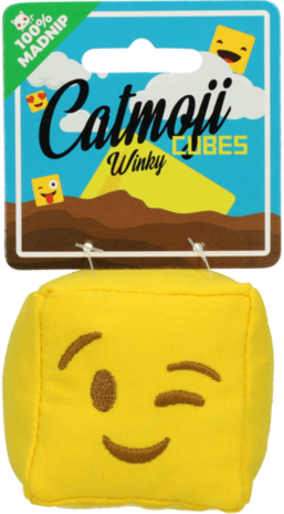 Emoji Cat Cube Winky met Madnip