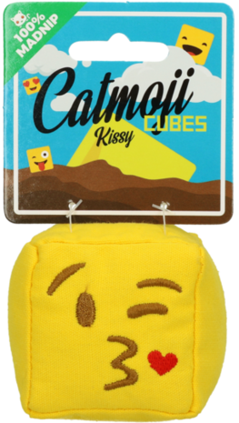 Emoji Cat Cube Kissy met Madnip