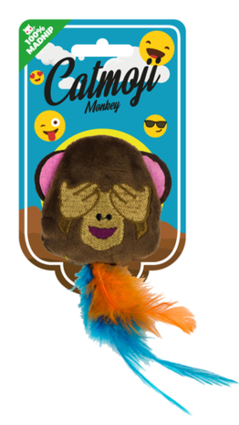 Emoji Cat - Catmoji Monkey met Madnip