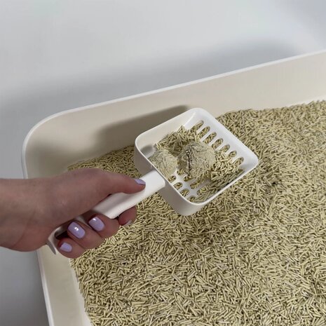 HOOPO - Tofu Kattenbakvulling - Doos van 4 x 7 Liter