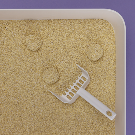 HOOPO - Tofu Fine Kattenbakvulling - Doos van 4 x 7 Liter