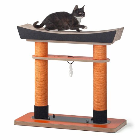 Canadian Cat Krabmeubel Torii - Oranje - 65 x 28 x 68 cm