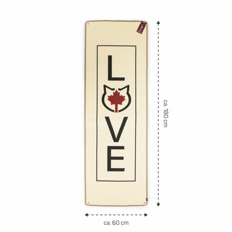 Canadian Cat Krabmat Love - Beige - 180x60cm