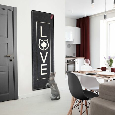 Canadian Cat Krabmat Love - Anthraciet - 180x60cm