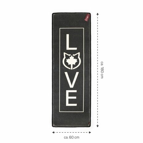 Canadian Cat Krabmat Love - Anthraciet - 180x60cm