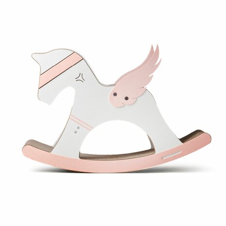 Canadian Cat Krabmeubel Unicorn - Wit-Roze - 74 x 26 x 50 cm