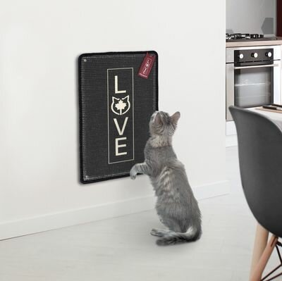 Canadian Cat Krabmat Love - Anthraciet - 40x60cm