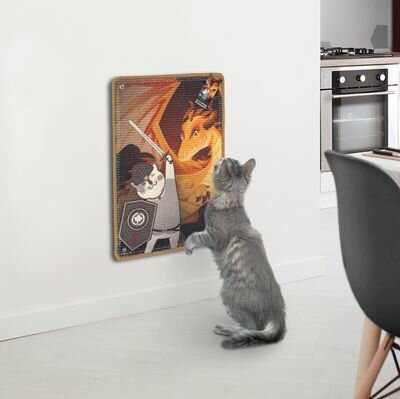 Canadian Cat Krabmat Sir-Scratch-a-lot - 60 x 40 cm
