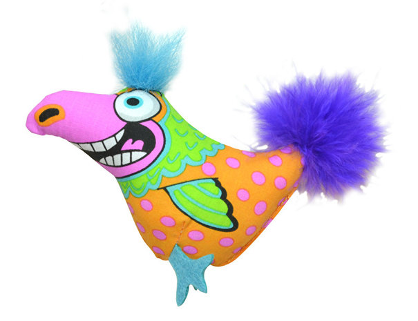 Petstages Madcap Big Mouth Bird