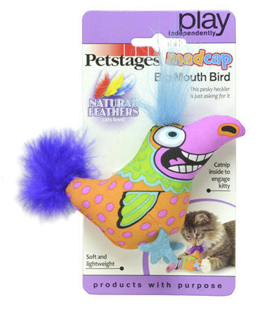 Petstages Madcap Big Mouth Bird