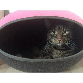 CanadianCat Kattennest Roze/Grijs