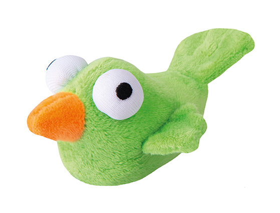 Rogz Catnip Plush Bird Lime