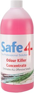 Safe4 Odour Killer Concentrate 1000ml 