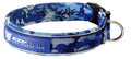 EzyDog-Halsband-Neopreen-Camouflage-Blauw