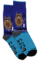 Meia-Mania-Sokken-Kat--I-Do-What-I-Want-Blauw-&amp;-Lichtblauw-Maat-43-46