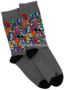 Meia-Mania-Sokken-met-Honden-Kruisingen-Grijs-Maat-43-46