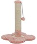 Zachte-Kittenkrabpaal-met-stippen-Roze