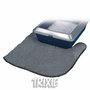 Kattenbakmat-polyester-grijs-50x50